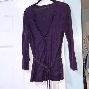 The Limited cardigan, belted optional